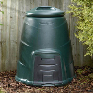 Green Compost Bin with base plate - 220 Litre